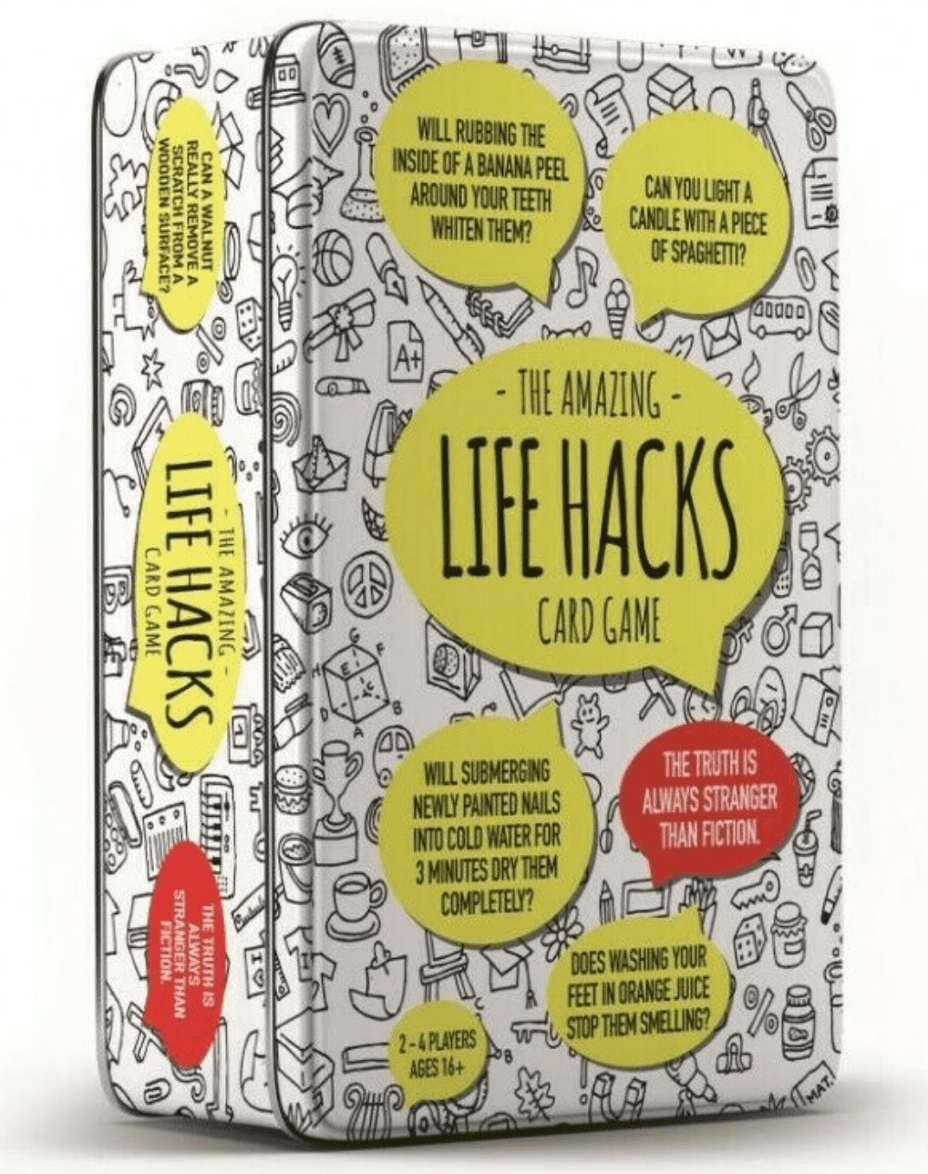 The Amazing Life Hacks Card Game cover