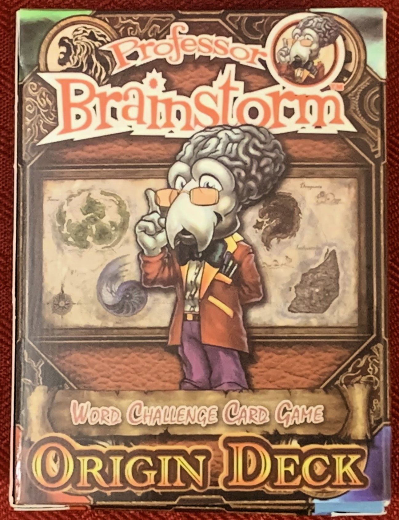Professor Brainstorm Word Challenge Card Game
