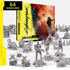 Cyberpunk 2077: The Board Game – Terrain Pack
