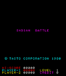 Video Game: Indian Battle