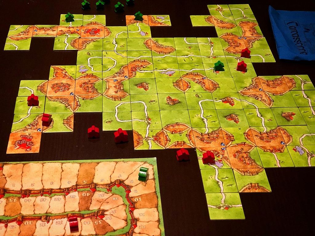 Forgetting Carcassonne // More Games Please! Bead Board Games | BoardGameGeek
