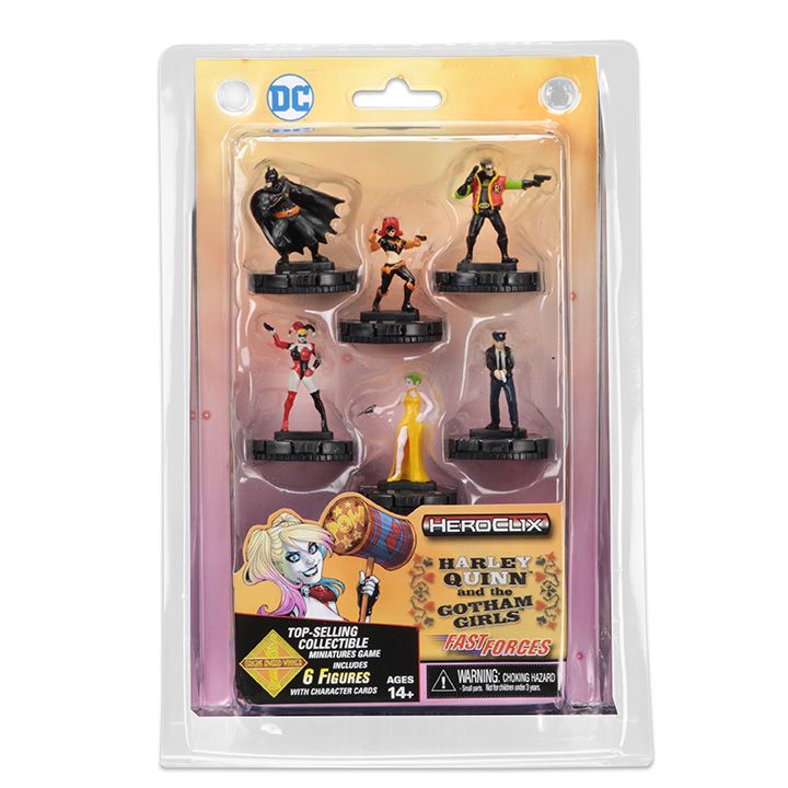DC Comics HeroClix: Harley Quinn and the Gotham Girls Fast Forces