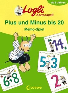 Plus und Minus bis 20. Memo-Spiel