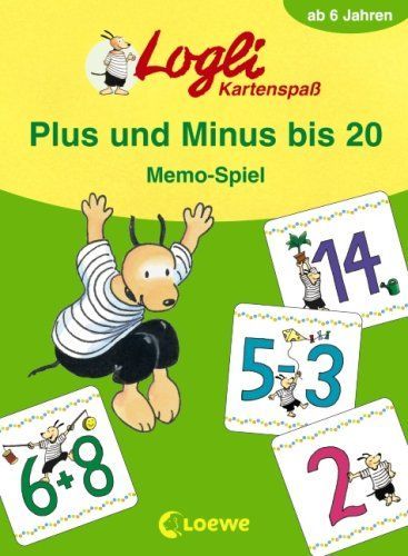 Plus und Minus bis 20. Memo-Spiel