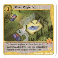Fields of Green: Stolen Property Promo Card