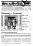 Issue: Aventurischer Bote (Issue 78 - May/Apr 1999)