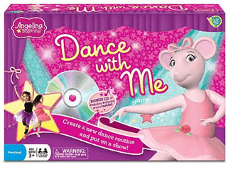 Angelina Ballerina Dance With Me Game cover