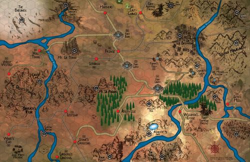 Jargono Villages Hex Crawl Map | BoardGameGeek