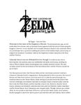 RPG Item: The Legend of Zelda: Breath of the Wild