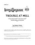 RPG Item: ONW2-03: Trouble at Mill