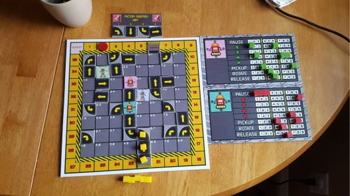 Board Game: Crazy Robot Factory