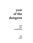 RPG Item: Year of the Dungeon: 2010 July Compilation