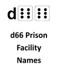 RPG Item: d66 Prison Facility Names