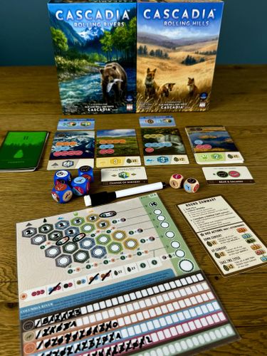 Kosmos Cascadia Rolling Hills - Gioco Da Tavolo Roll & Write, Edizione Autonoma, Da 1 A 4 Giocatori, Dagli 10 Anni, Formato Tascabile - 2