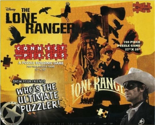 Connect with Pieces: The Lone Ranger box art