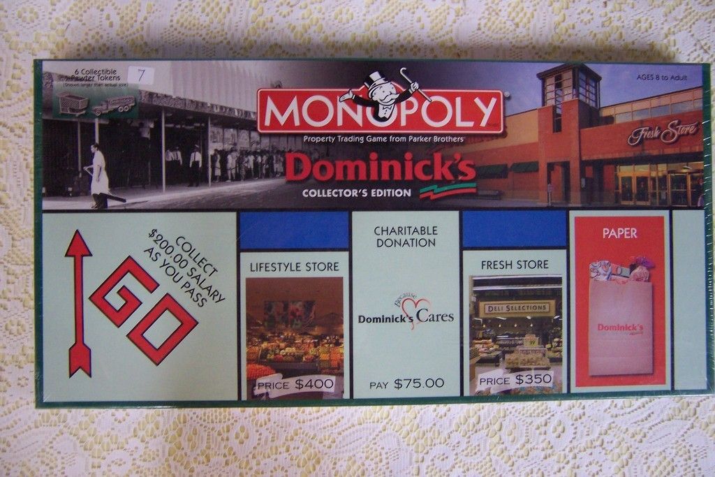 Monopoly: Dominick's Collector's Edition cover art