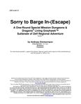 RPG Item: ZEFsm6-01: Sorry to Barge In-(Escape)