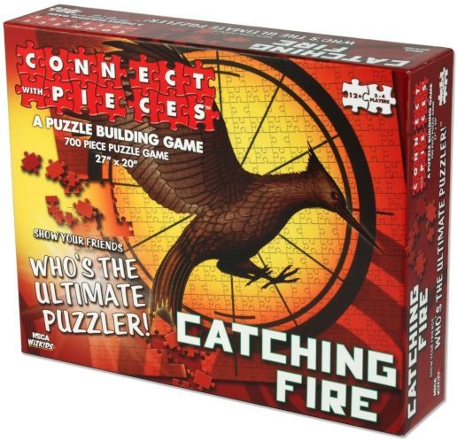 Connect with Pieces: Catching Fire box art