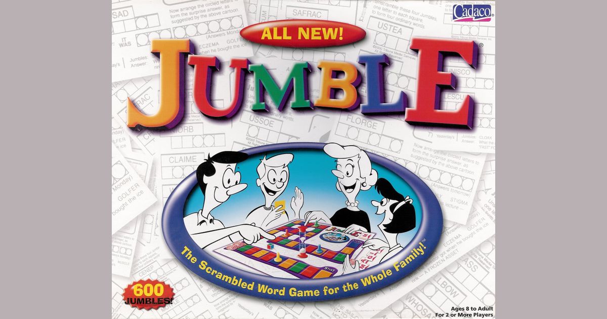 board game word jumbles