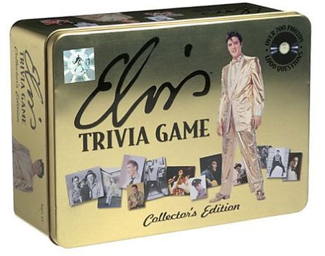 The Elvis Trivia Game box art