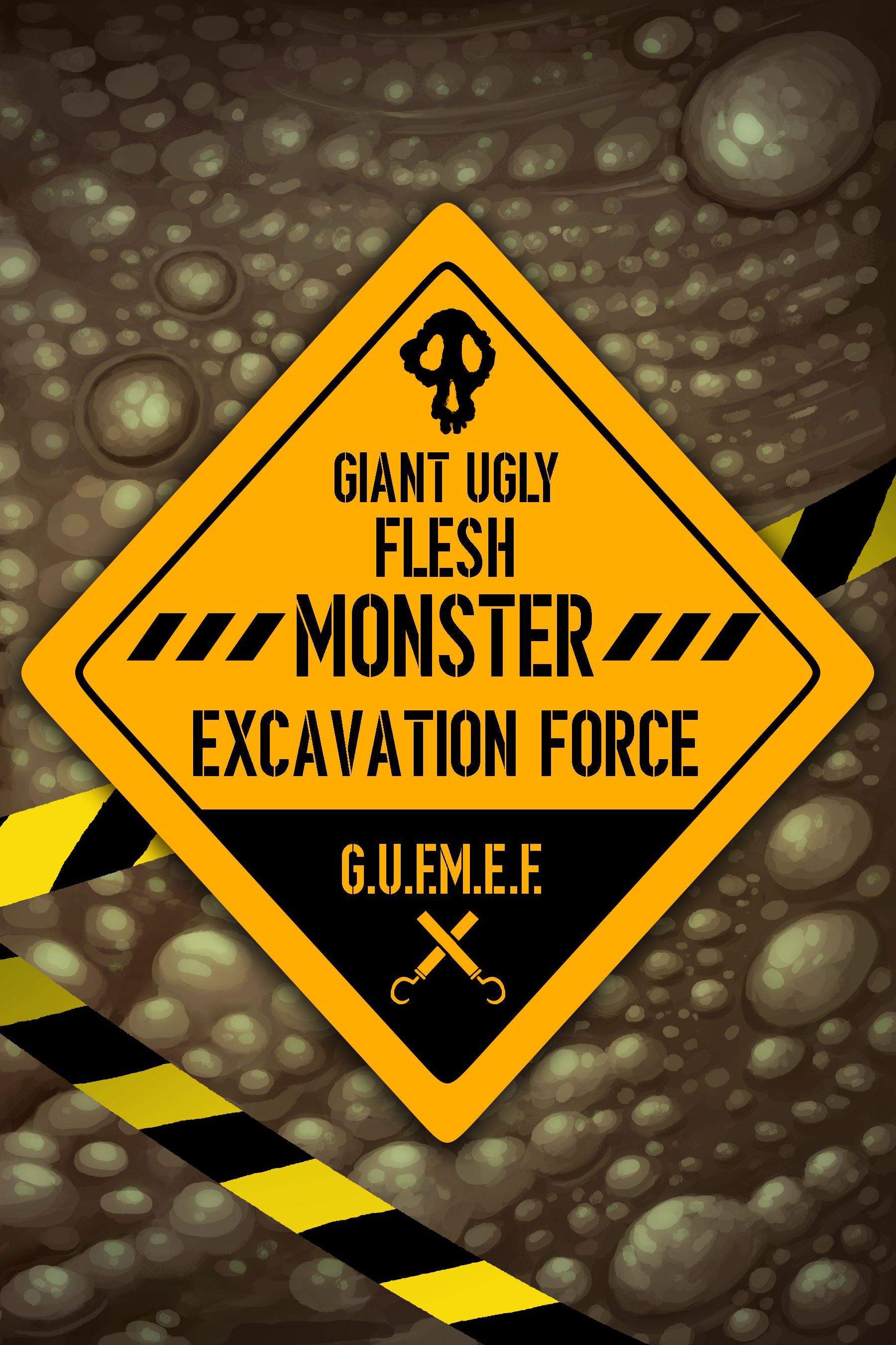 Giant Ugly Flesh Monster Excavation Force