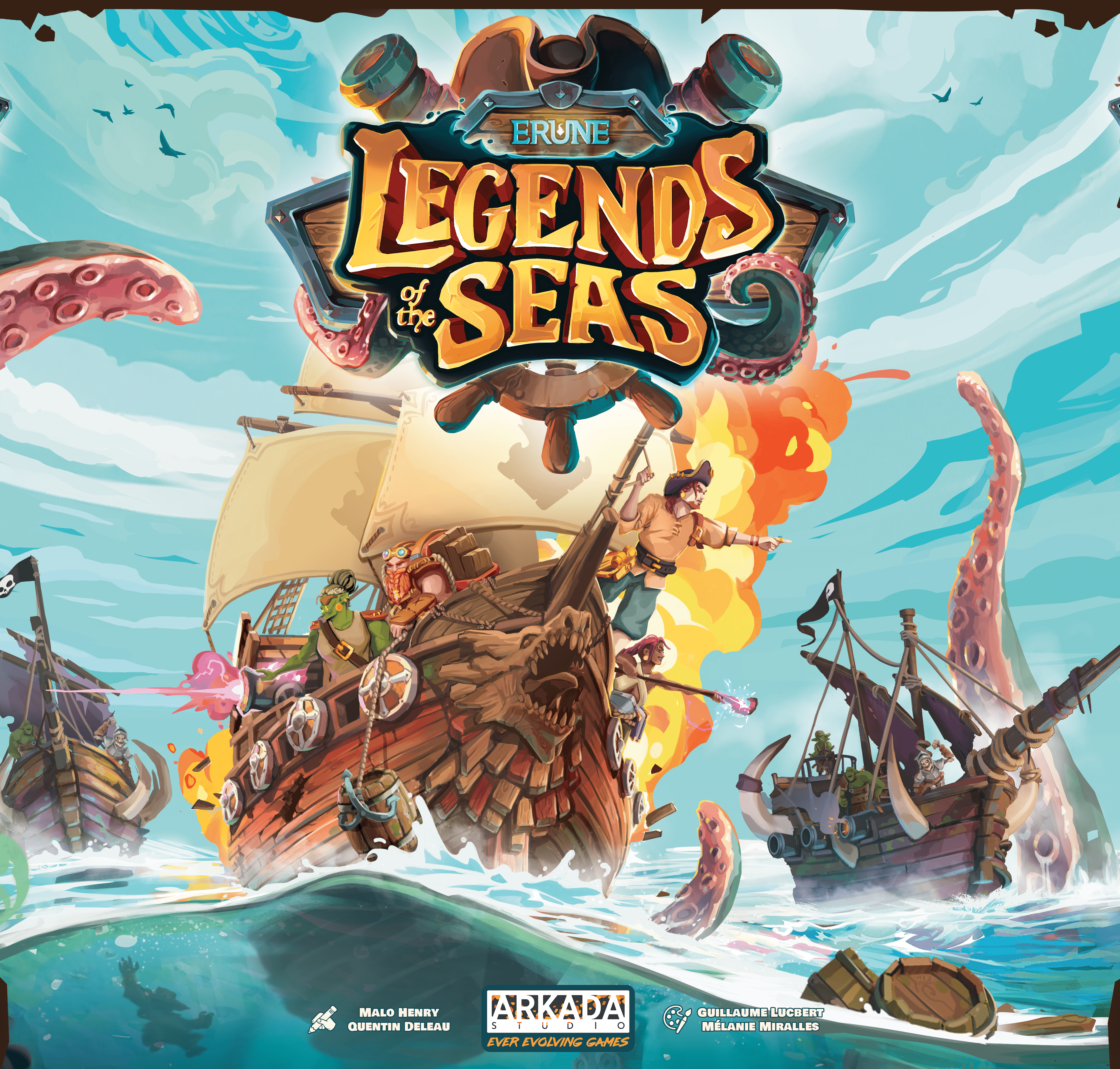 Cover art for Legends of the Seas