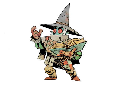 illustration of the Enchanter from Vast: the Mysterious MANOR