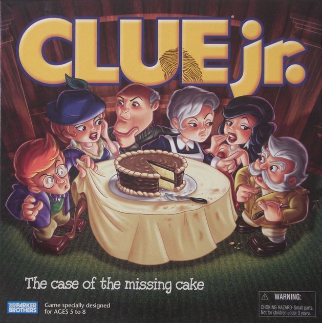 Clue Jr Case of The Missing Cake Game 2005 EX 100 Complete for sale online 