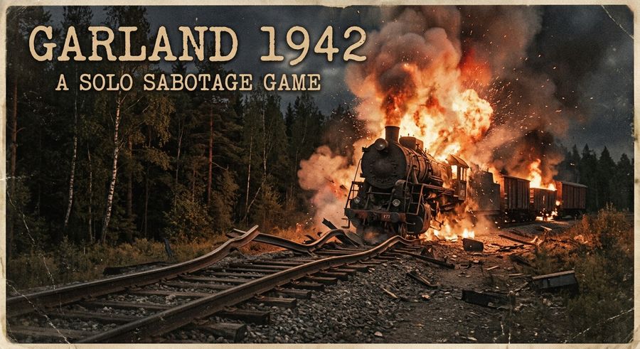 Garland 1942: A Solo Sabotage Game