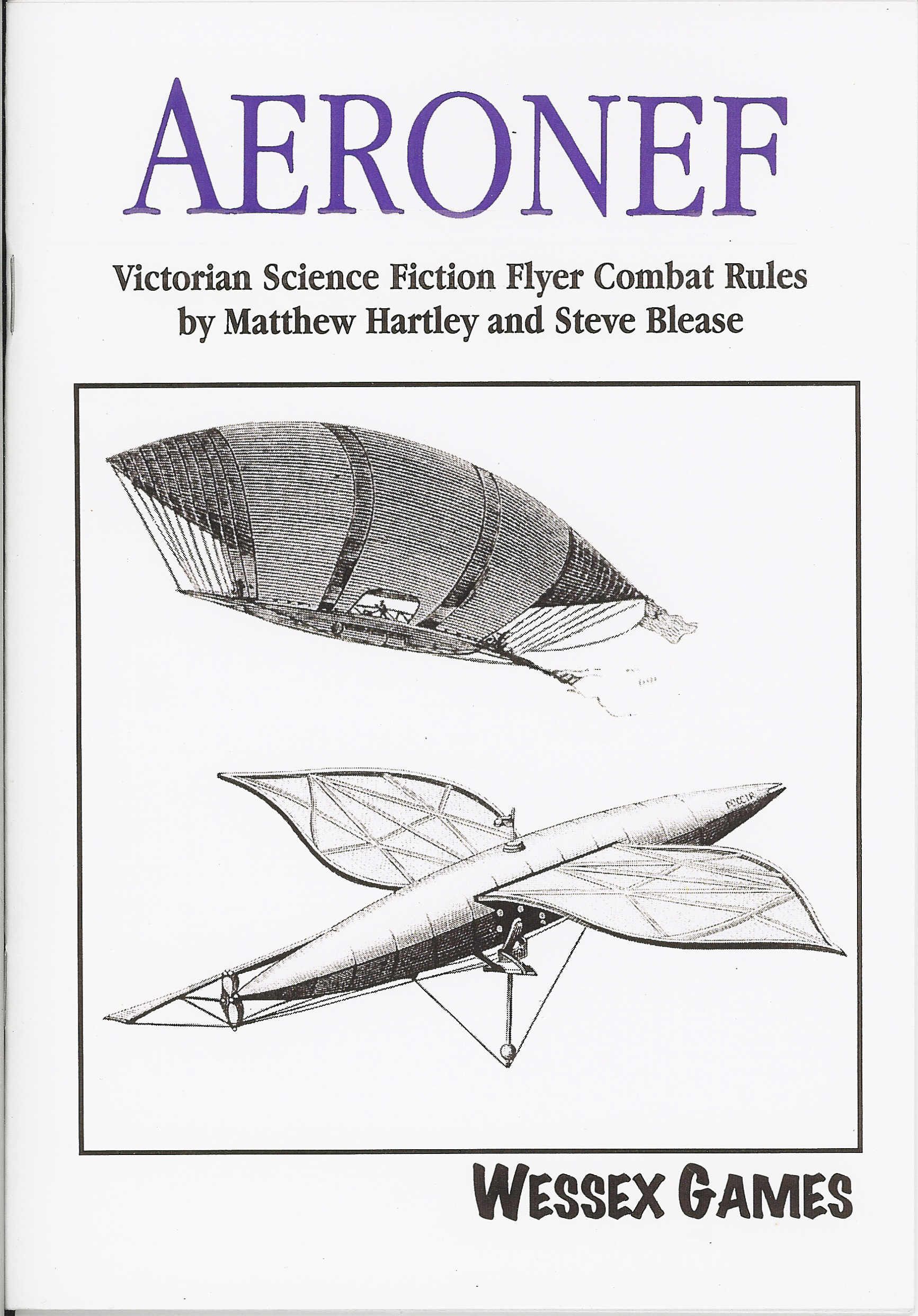 Aeronef: Victorian Science Fiction Flyer Combat Rules cover