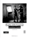 RPG Item: Psypher 2430: Purgatory QuickStart Guide
