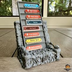 Gloomhaven: Molten Mesh Gaming Initiative Tracker
