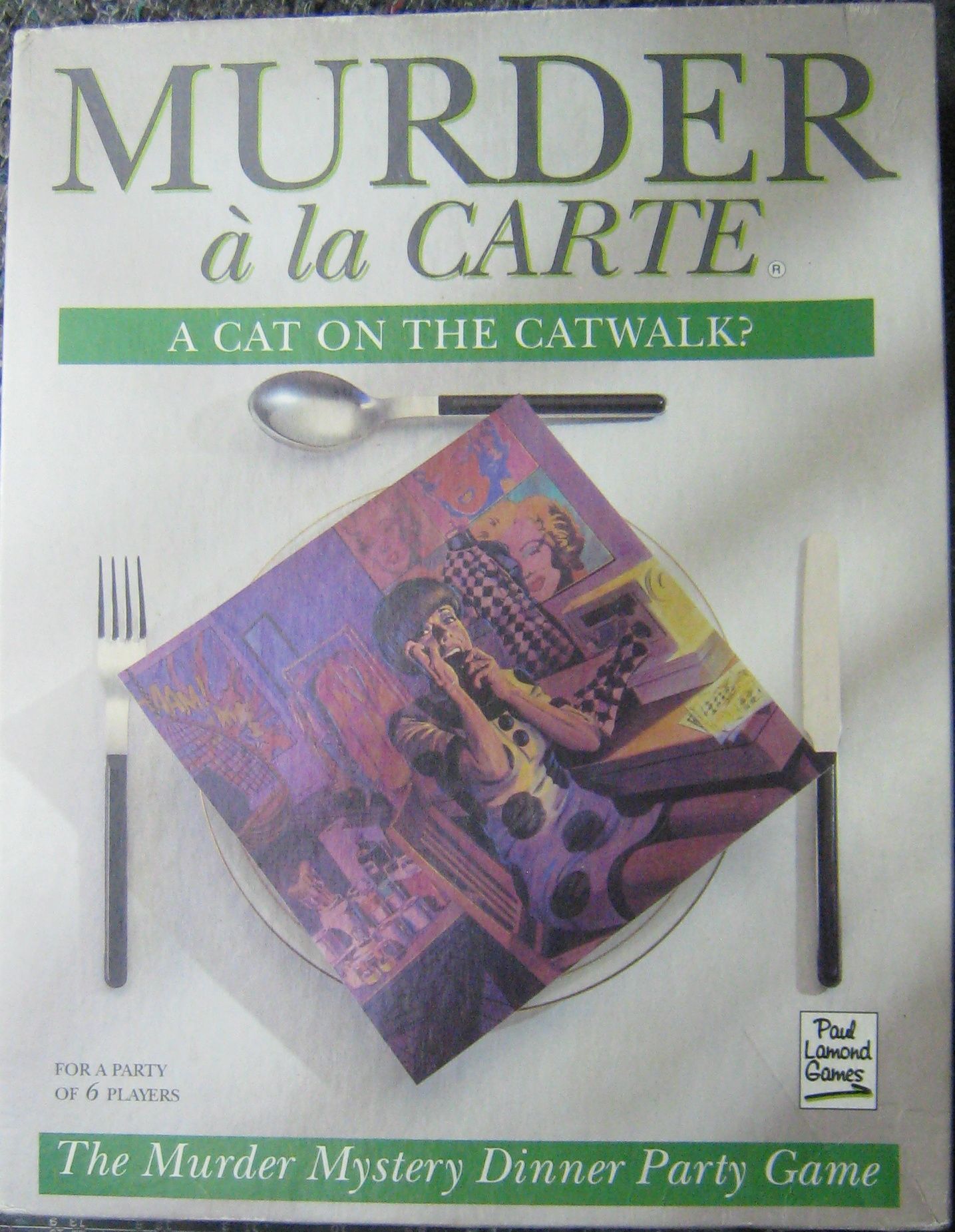 Murder à la Carte: A Cat on the Catwalk cover art