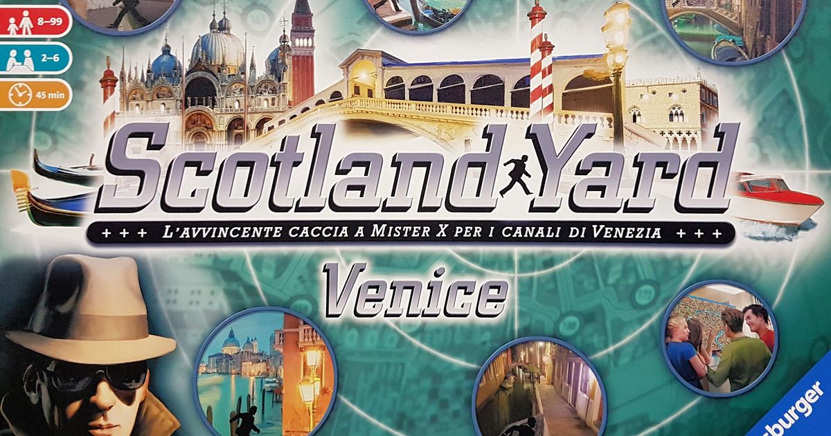 Scotland Yard Venice Board Game BoardGameGeek