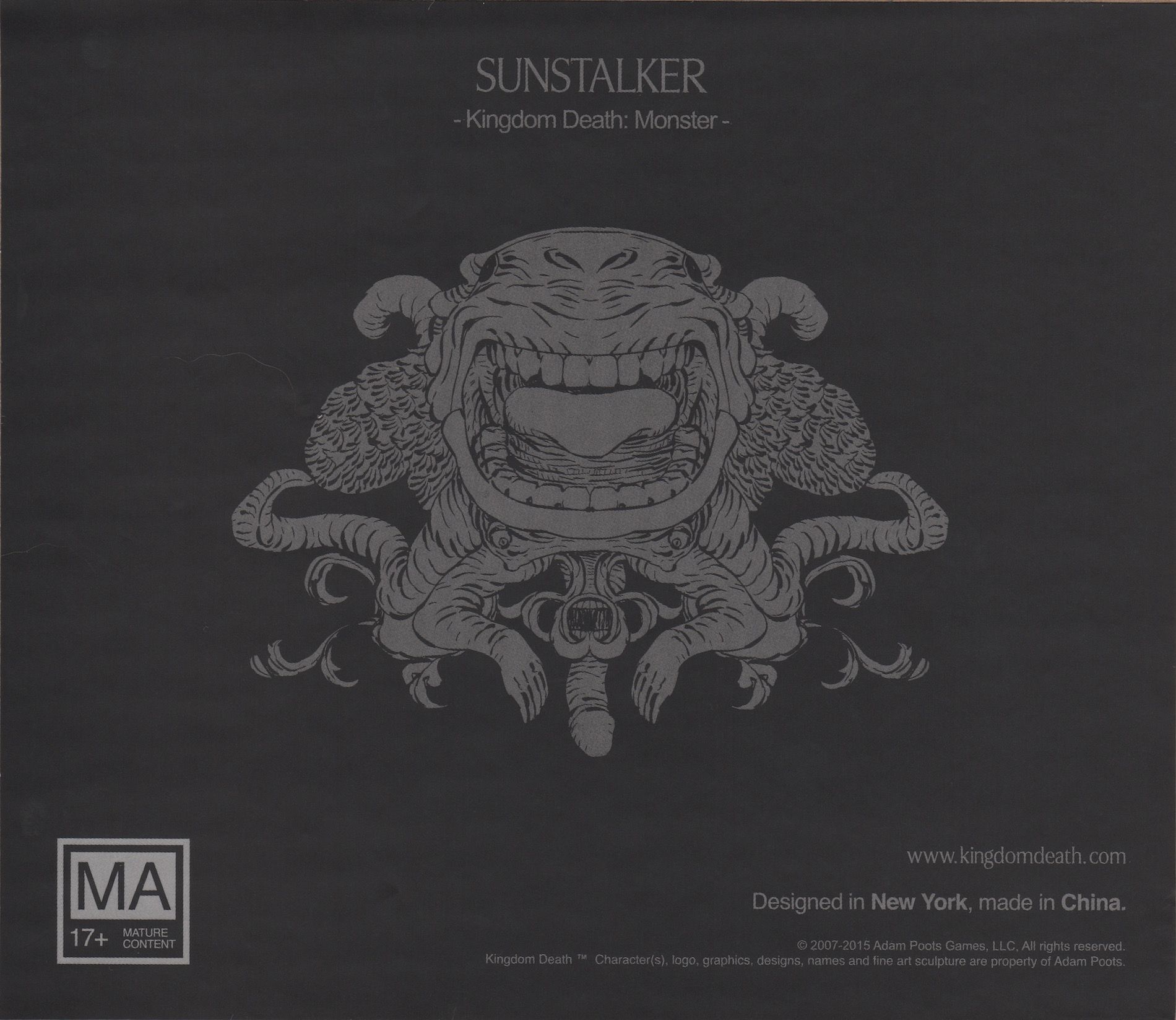 Kingdom Death: Monster – Sunstalker Expansion cover art