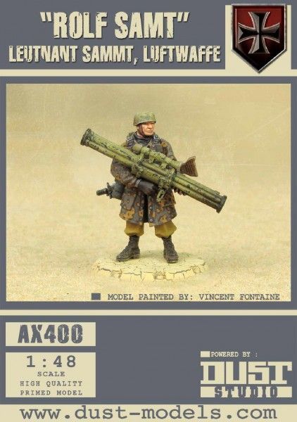 Dust Tactics: Leutnant Sammt, Luftwaffe – "Rolf Samt"