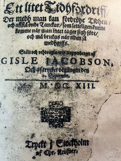 Ett litet Tidhfördriff