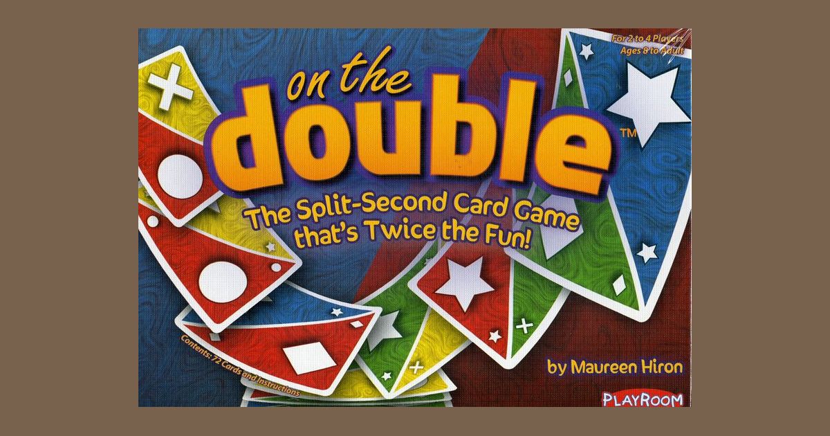on The Double Card Game From Playroom Entertainment 2009 for sale online