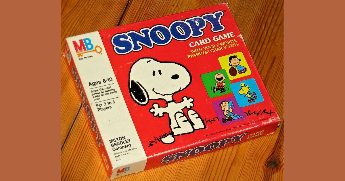 Snoopy Card Game Board Game BoardGameGeek