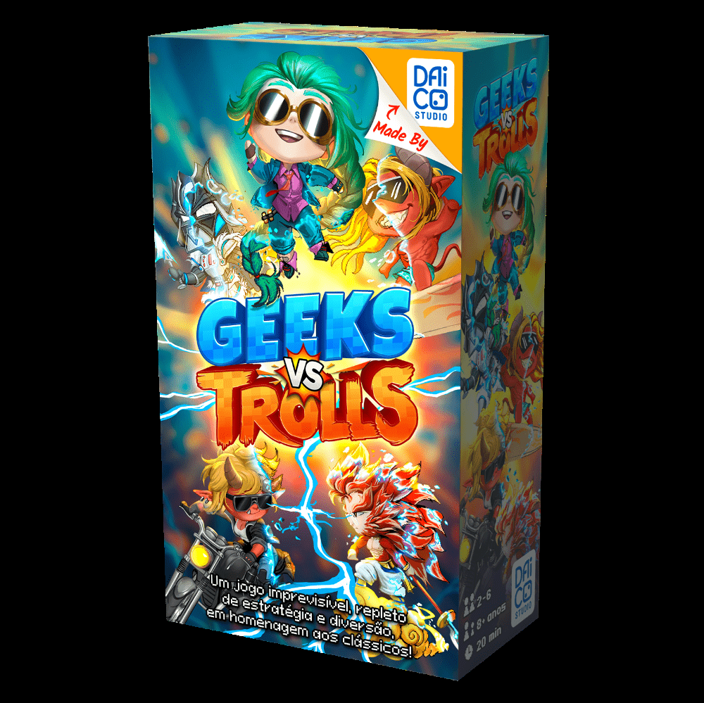 Cover art for Geeks Vs Trolls