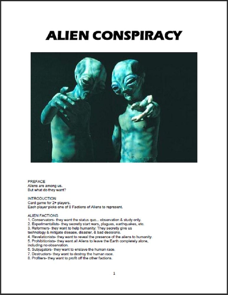 Alien Conspiracy