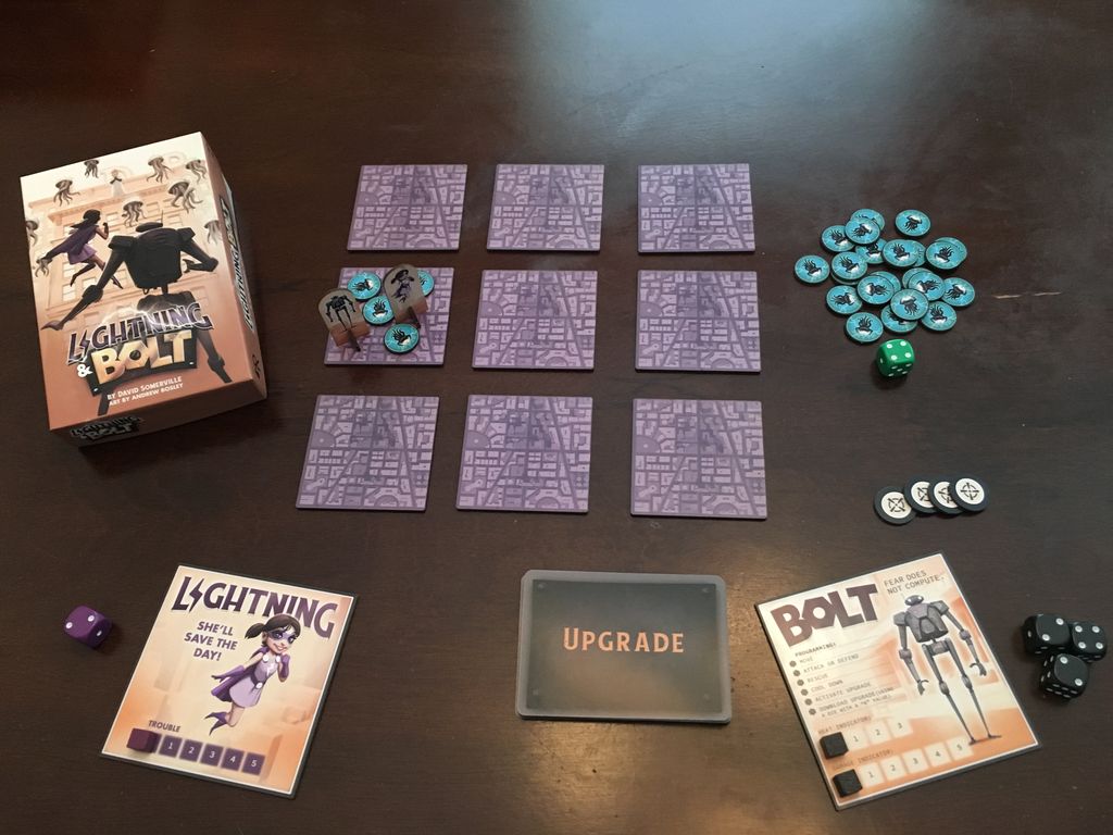Illustration 10 de Lightning & Bolt: A Bag-Building Game