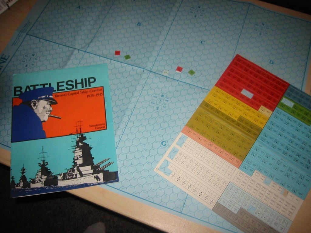 Battleship: Tactical Capital Ship Combat 1925-1945 box art