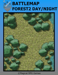 RPG Item: Battlemap Forest2 Day/Night