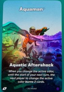 UNO Ultimate: Aquaman – Aquatic Aftershock Ultra Rare Foil Chase Card