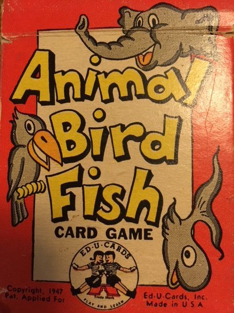 Animal Bird Fish Card Game box art