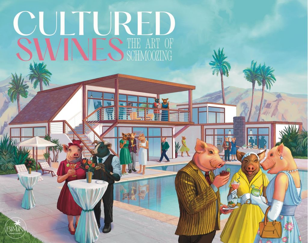 Illustration 2 de CULTURED SWINES: The Hilariously Tense Schmoozing Game!