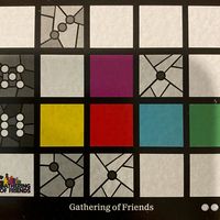 Sagrada: Promo 17 – Gathering of Friends 2021 Window Pattern Card