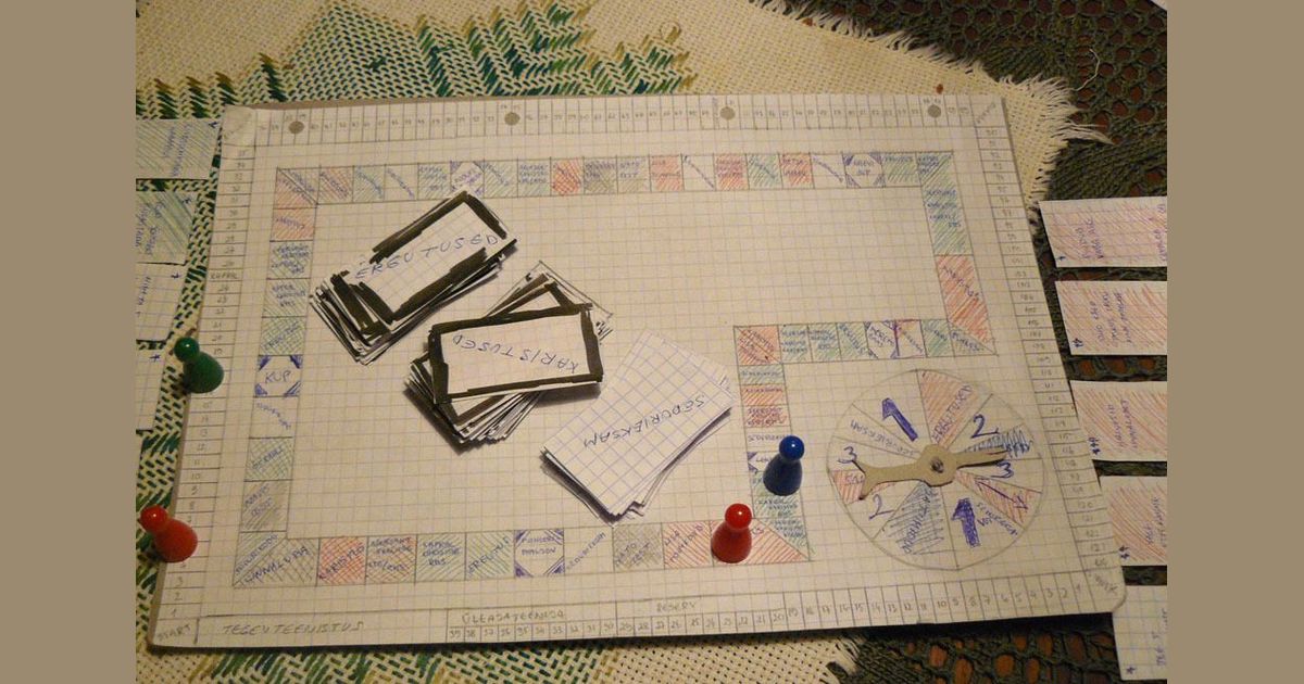 Board games that use spinner!