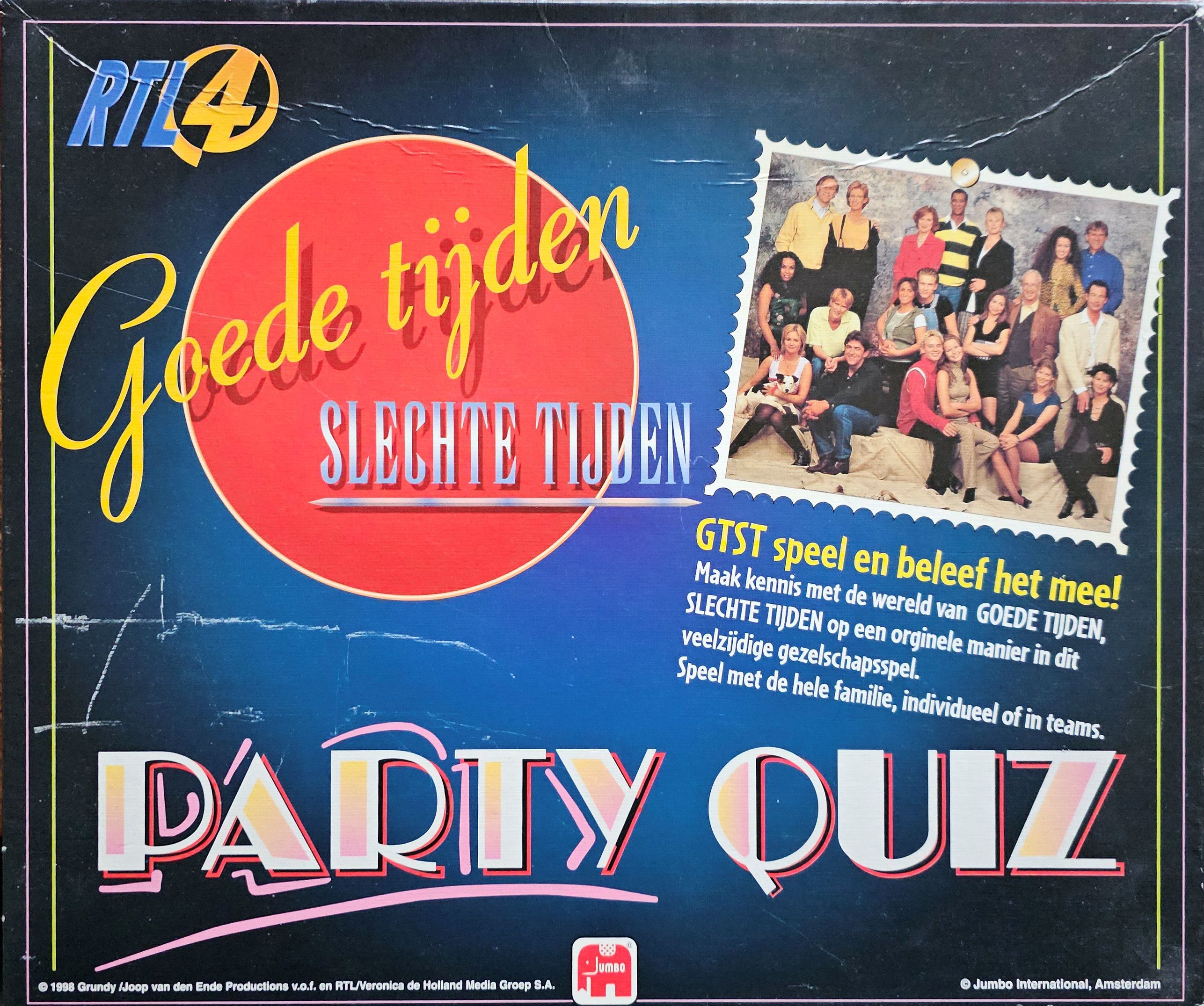 Cover art for Goede Tijden Slechte Tijden Party Quiz